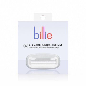 Billie 5-Blade Razor Refills, 4 ct