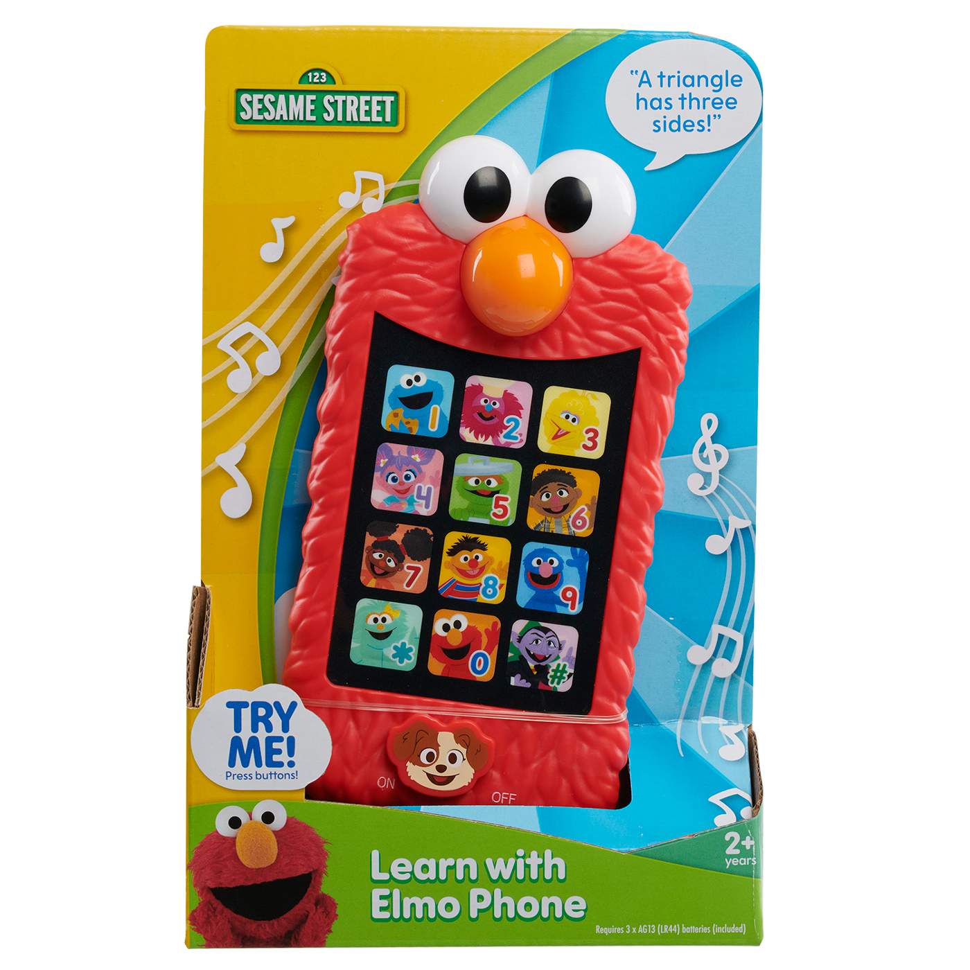 Sesame Street Learn with Elmo Phone; image 1 of 2