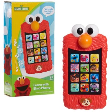 Sesame Street Learn with Elmo Phone, 6"