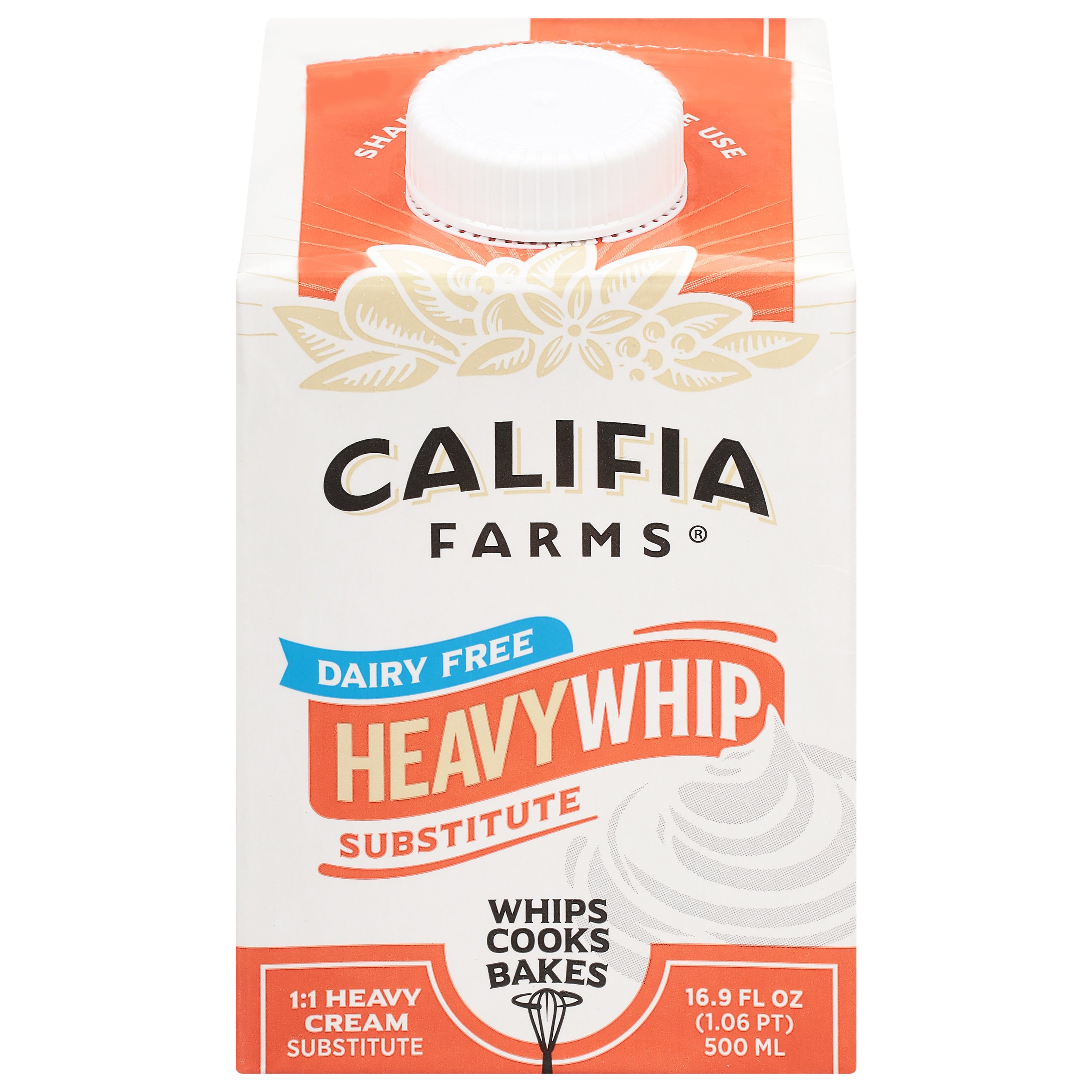 Califia Farms Dairy Free Heavy Whip Substitute Shop Cream at HEB