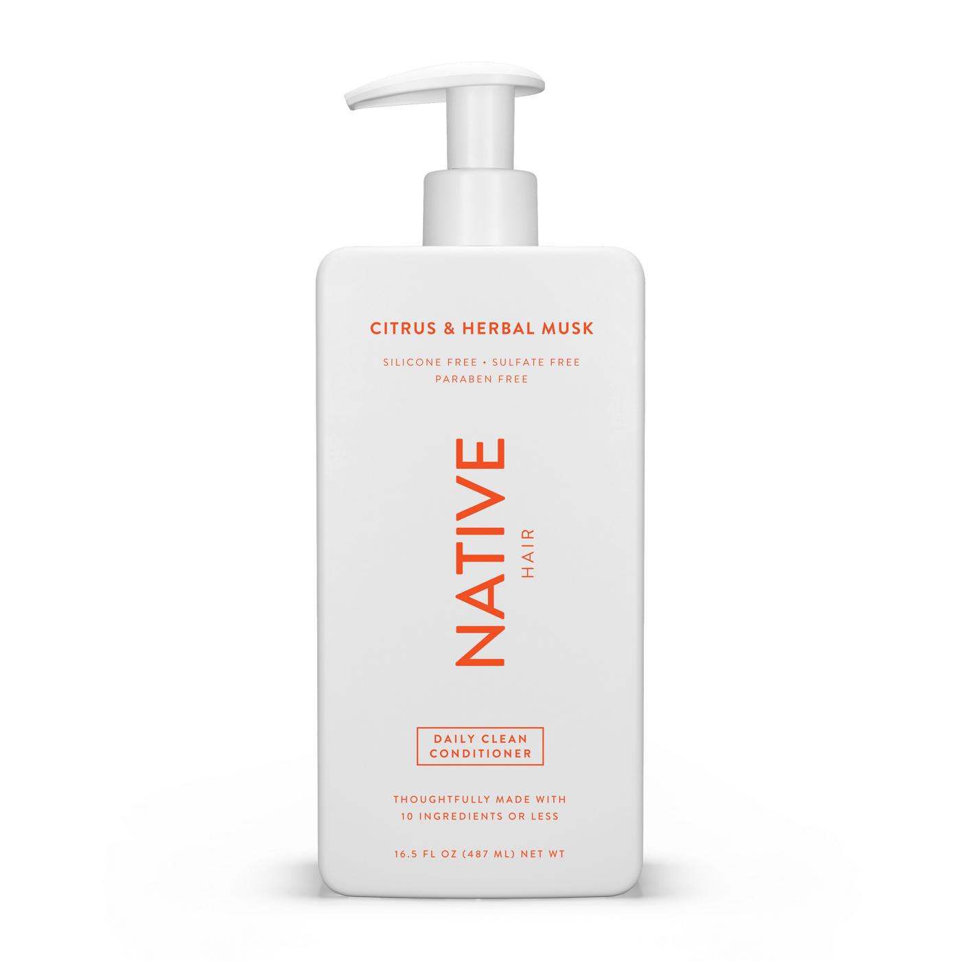 Native Conditioner - Citrus & Herbal Musk; image 1 of 2