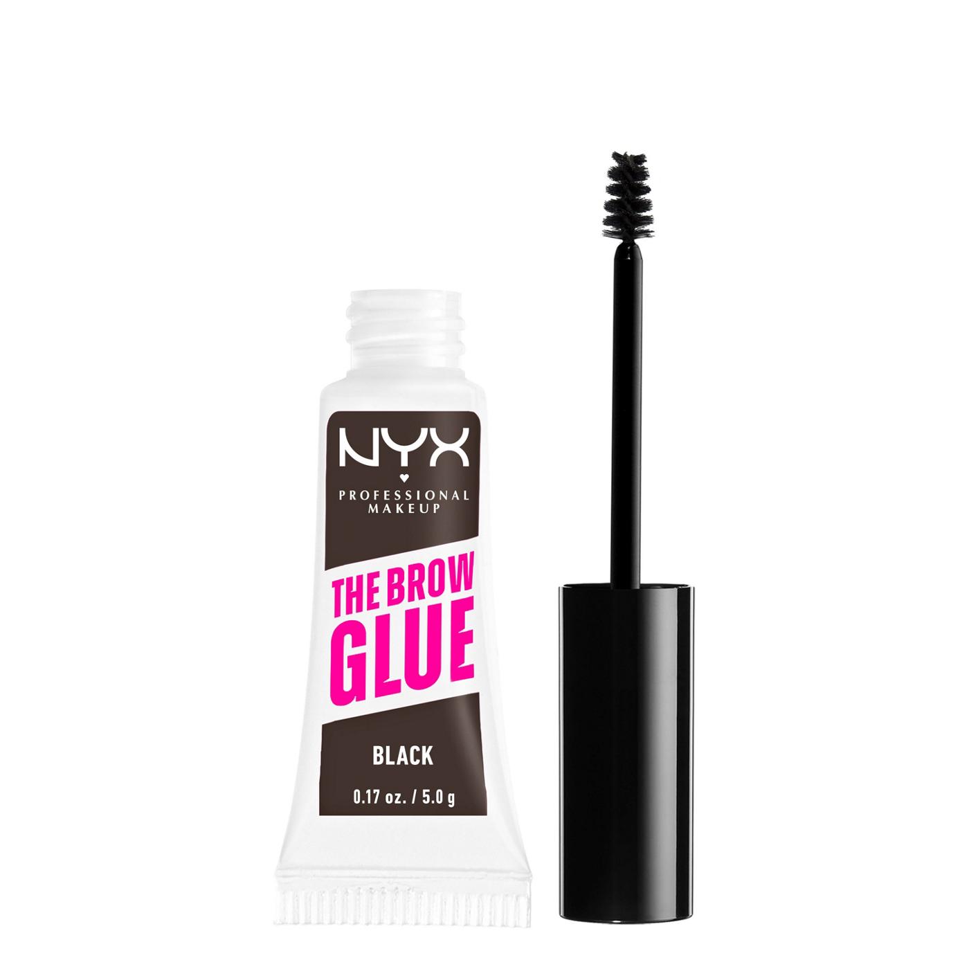 NYX The Brow Glue Instant Brow Styler - Black; image 1 of 5