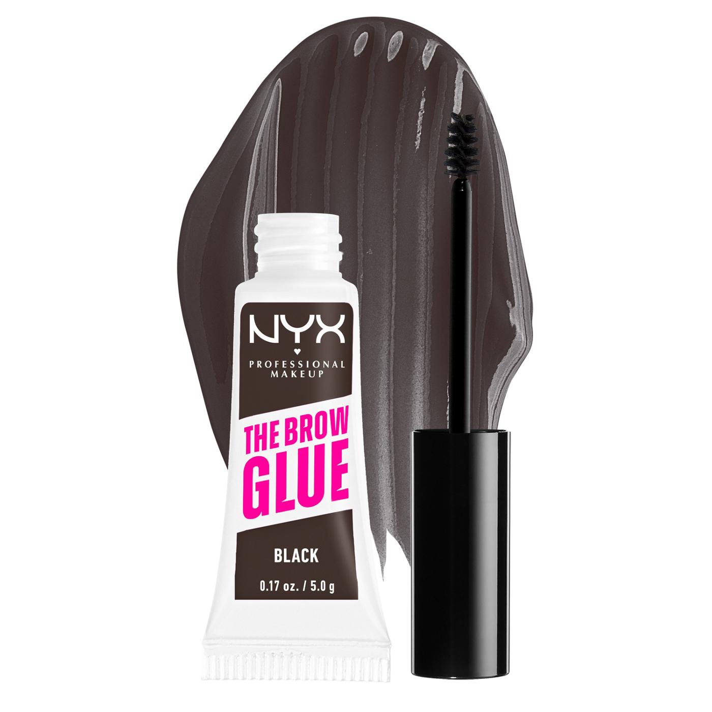 NYX The Brow Glue Instant Brow Styler - Black; image 4 of 5