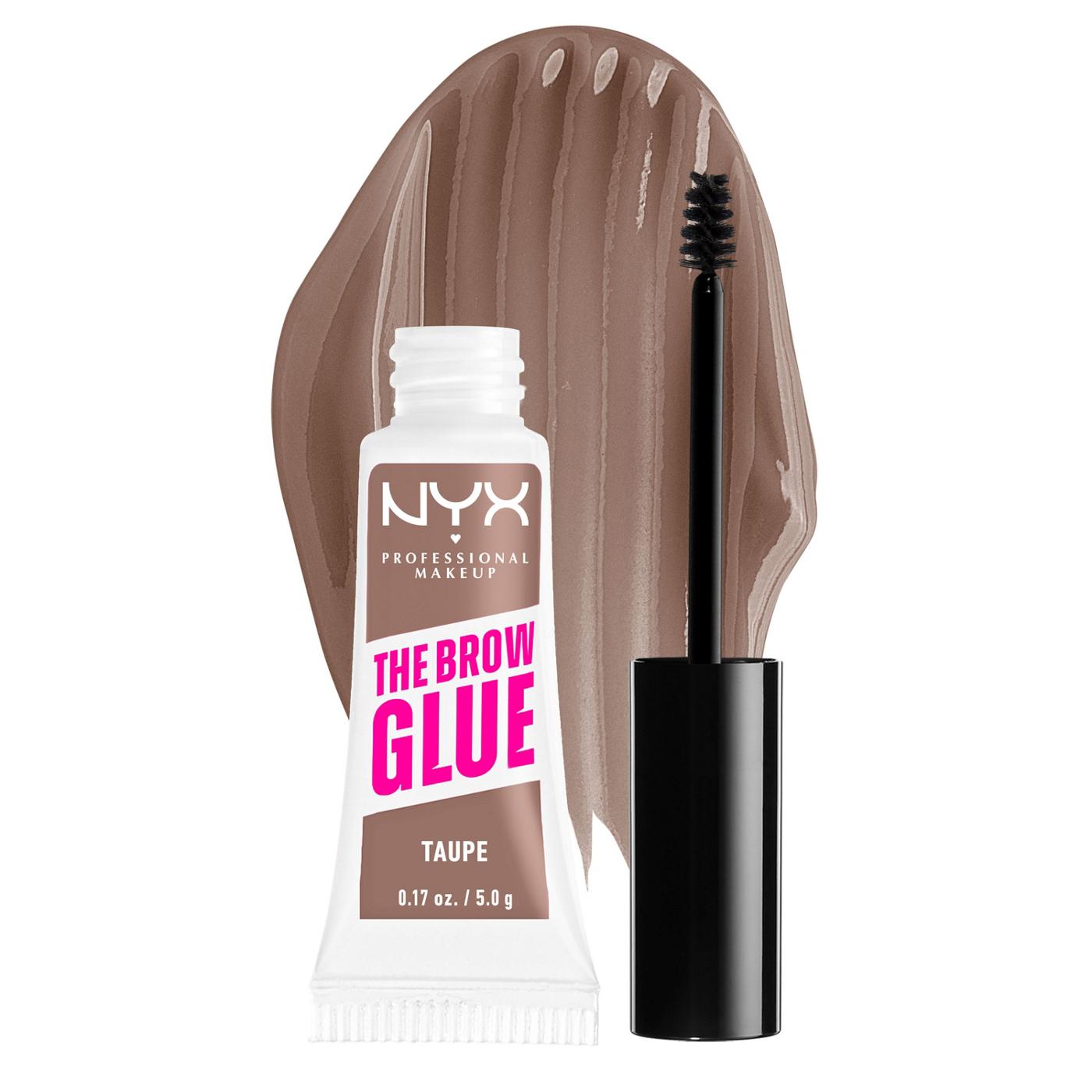 NYX The Brow Glue Instant Brow Styler - Taupe; image 4 of 5