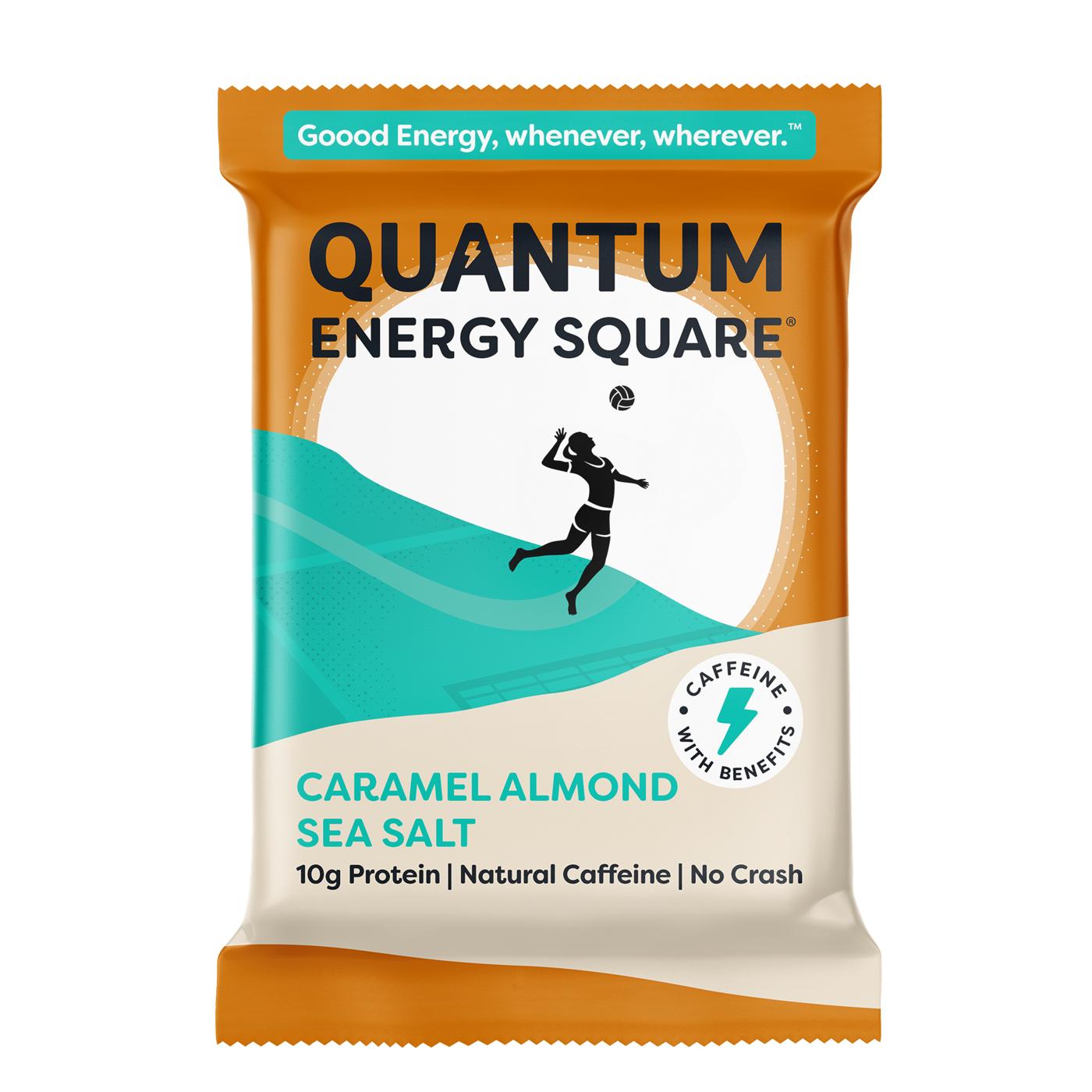 Quantum Energy Squares Caramel Almond Sea Salt; image 1 of 2