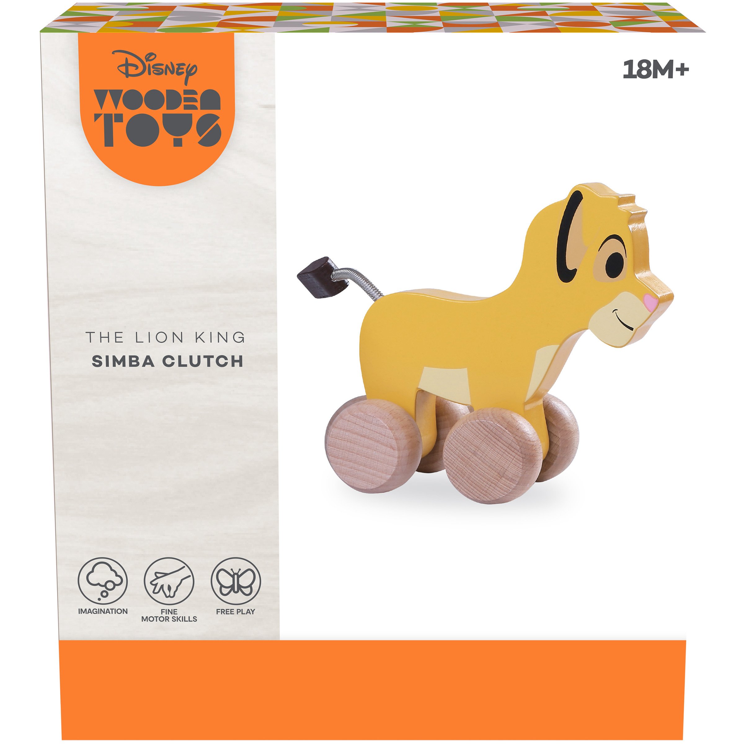 Just Play Disney Wooden Toys The Lion King Simba Clutch Toy Shop Baby