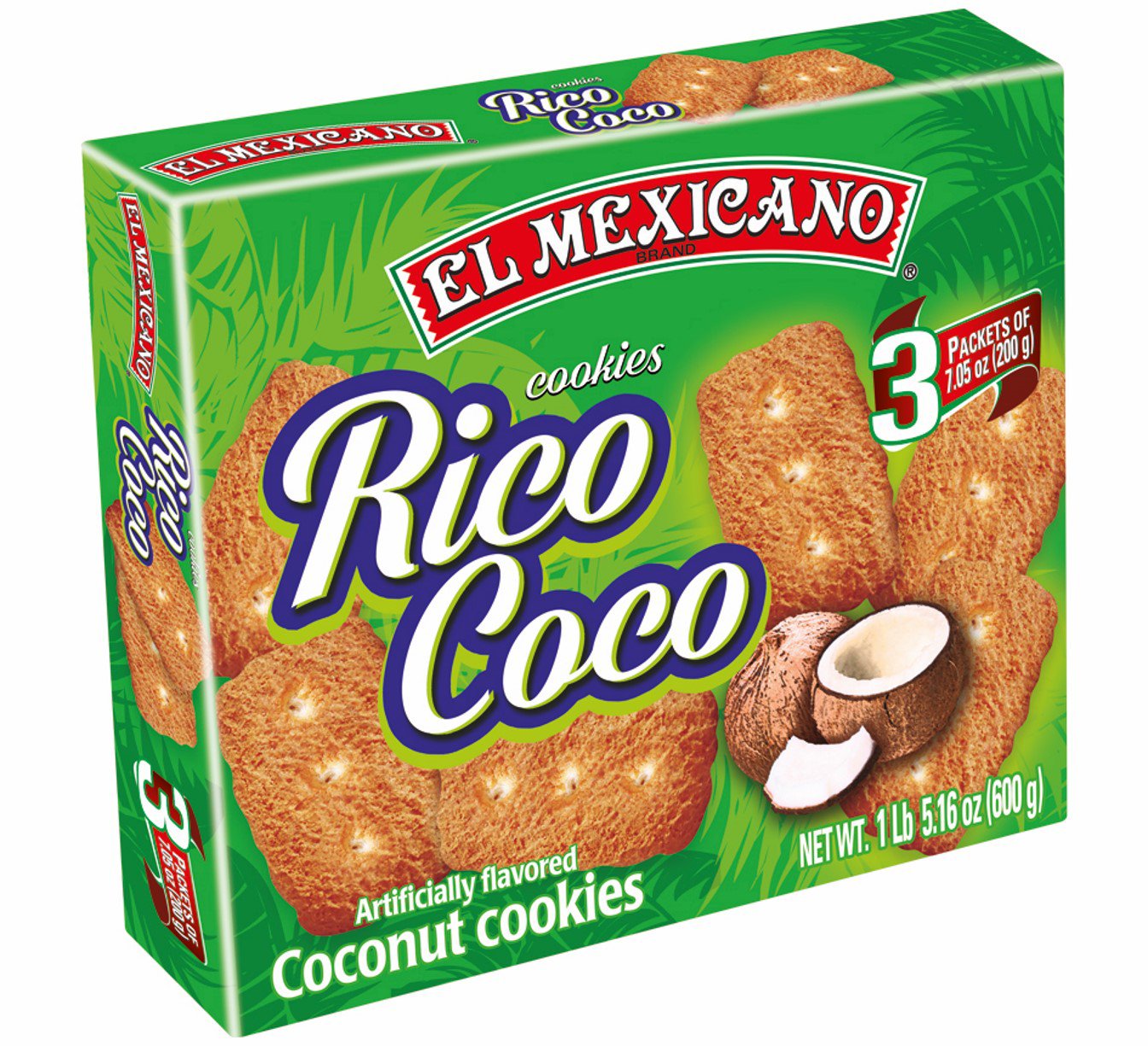 El Mexicano Rico Coco Coconut Cookies, 21.16 oz | Joe V's Smart