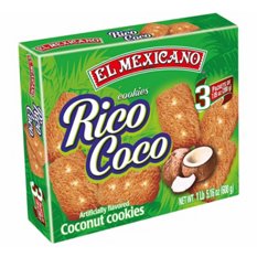 El Mexicano Rico Coco Coconut Cookies, 21.16 oz | Low Prices