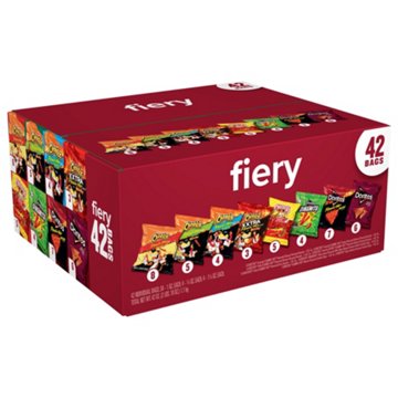 Frito Lay Mega Size Fiery Mix Chips Multipack Bags