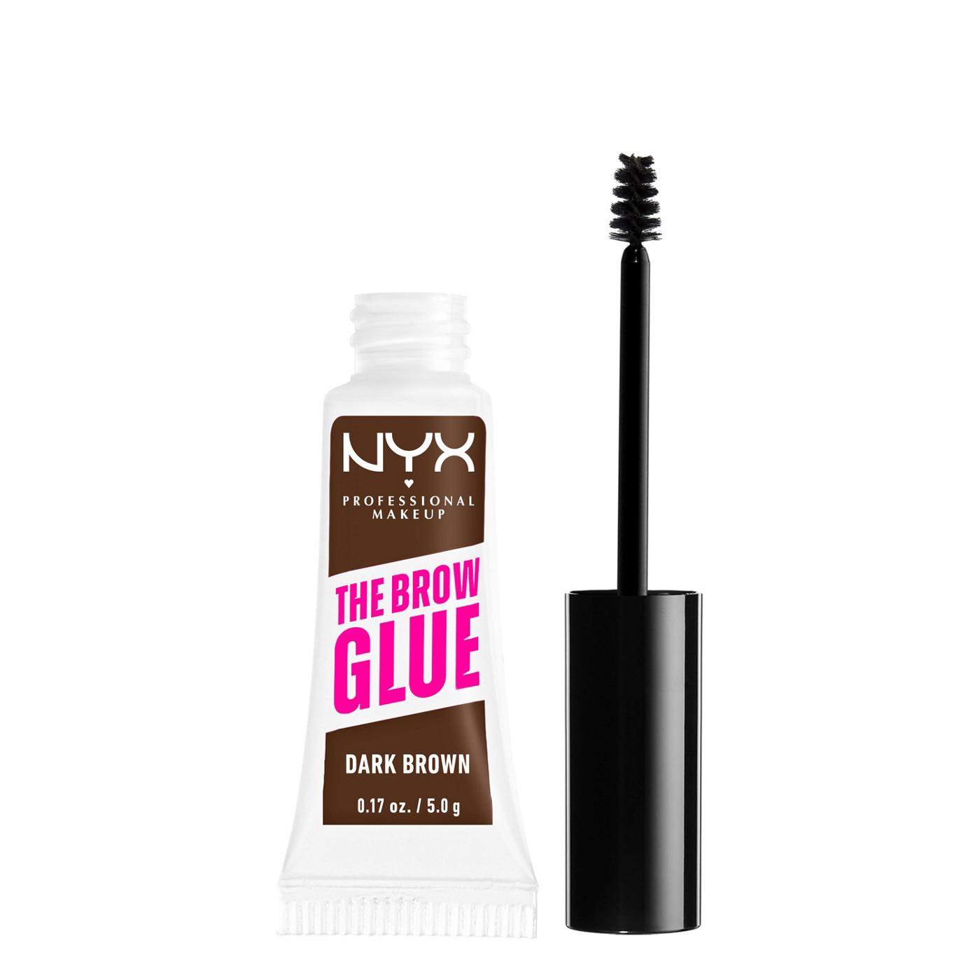 NYX The Brow Glue Instant Brow Styler - Dark Brown; image 1 of 5