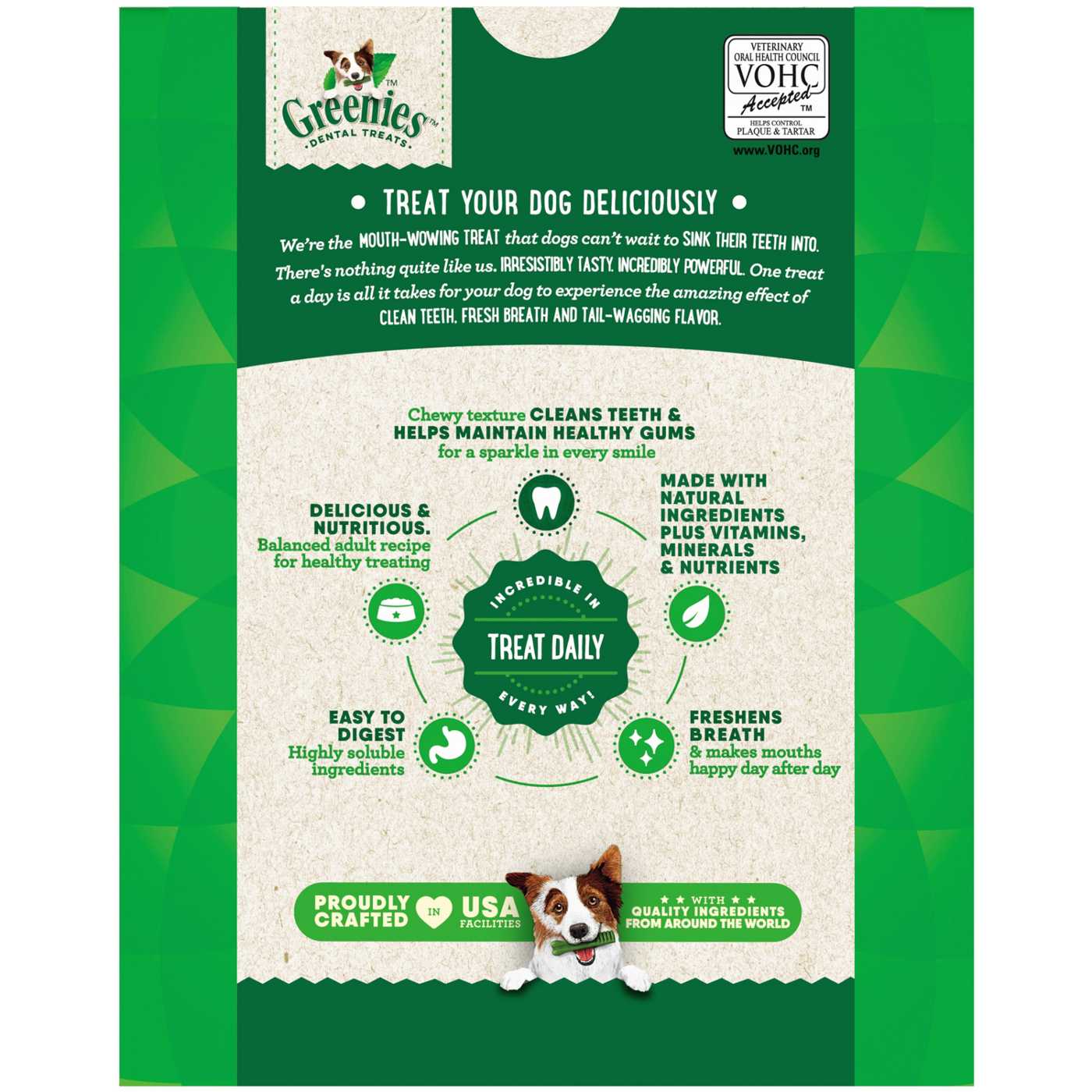 GREENIES Original Large Natural Dog Dental Care Chews Dog Treats; image 3 of 5