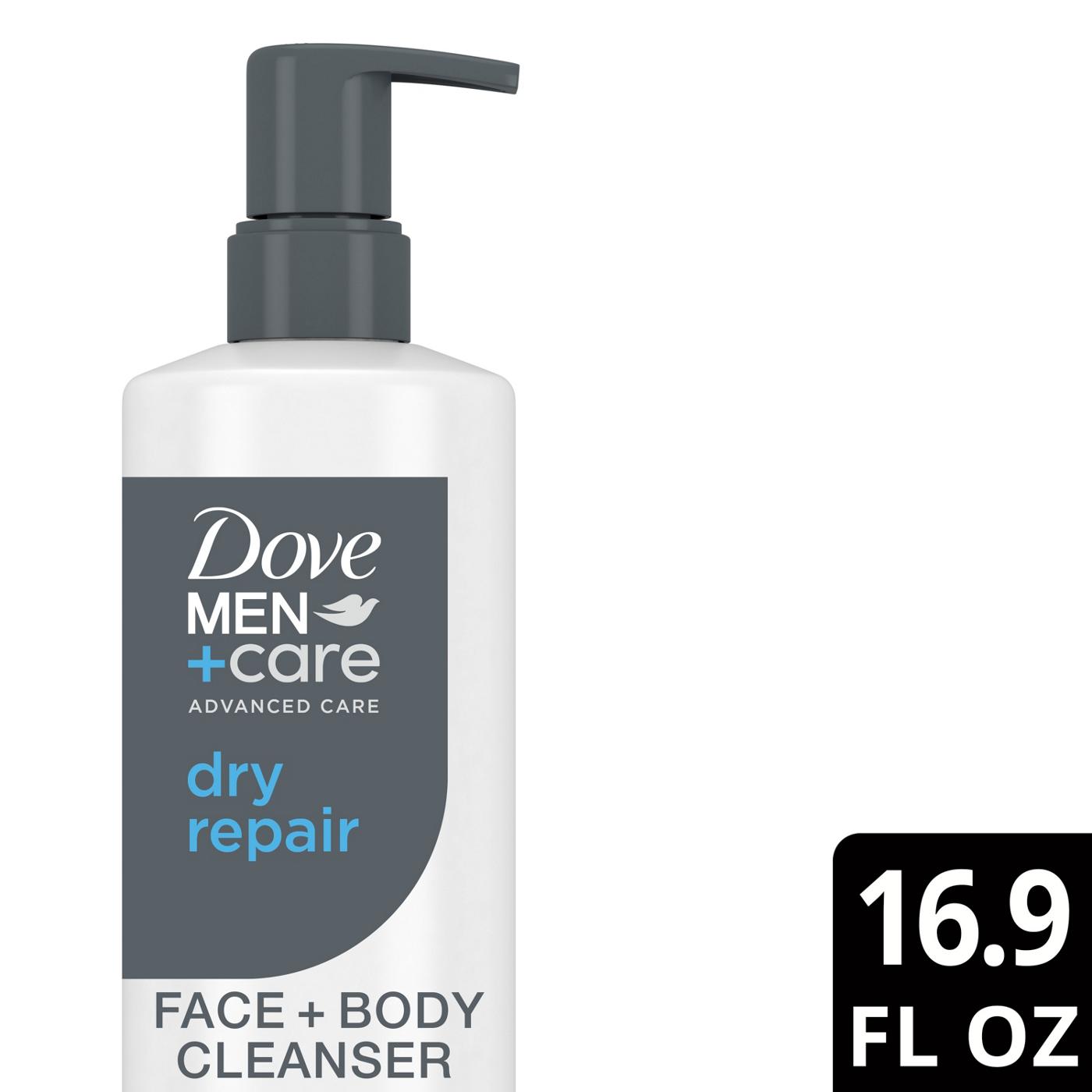 Dove Men+Care Dry Repair Cleanser  - Shea Butter; image 5 of 6