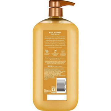 Suave Soothing Body Wash - Milk and Honey, 30 oz