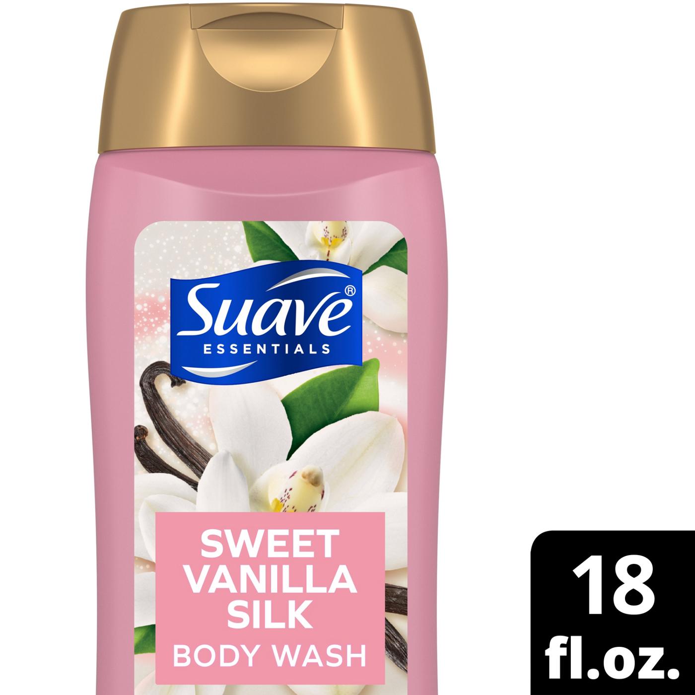 Suave Essentials Gentle Body Wash - Sweet Vanilla Silk; image 3 of 6