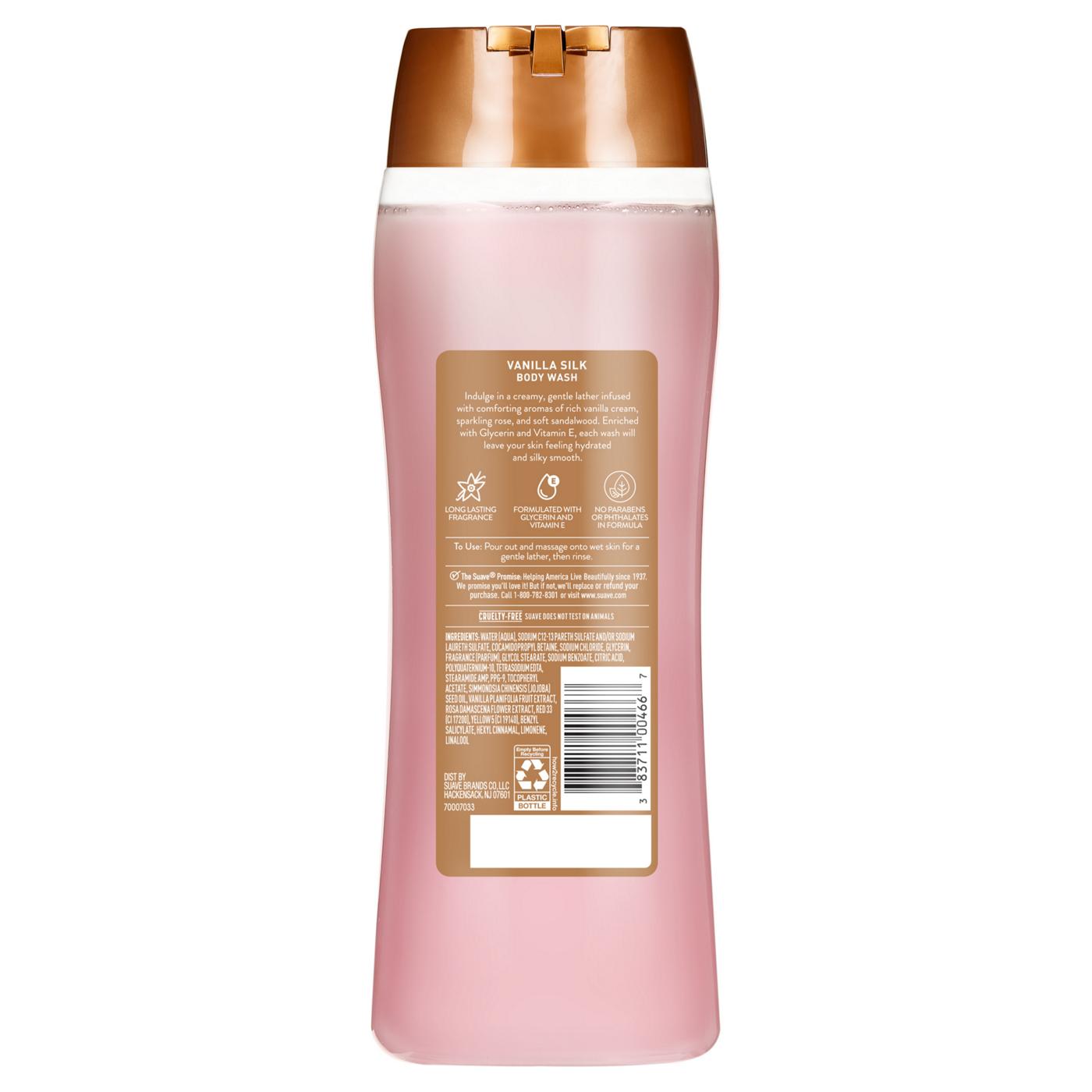 Suave Comforting Body Wash - Sweet Vanilla Silk; image 8 of 8