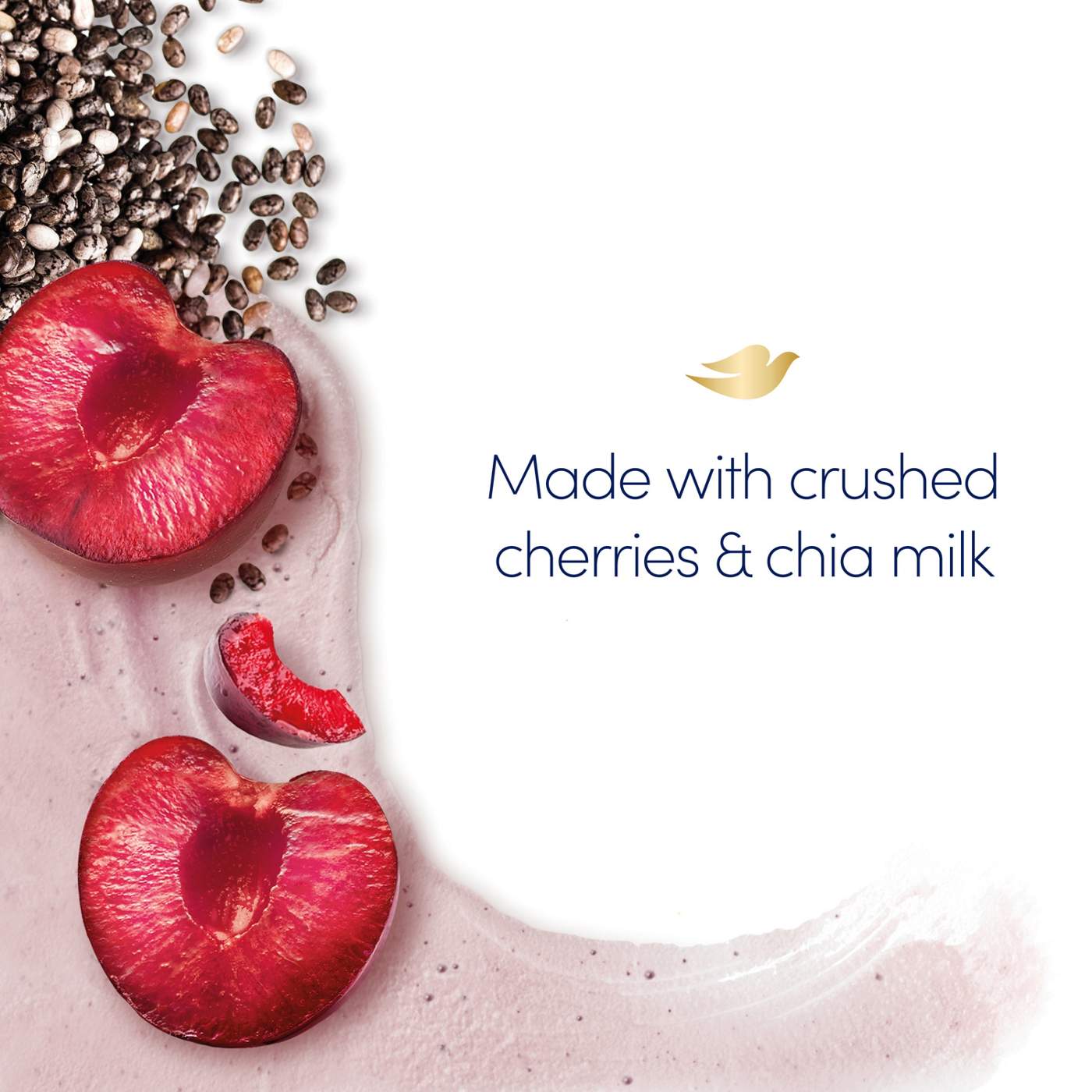Dove Exfoliating Body Polish Crushed Cherries & Chia Milk; image 6 of 8