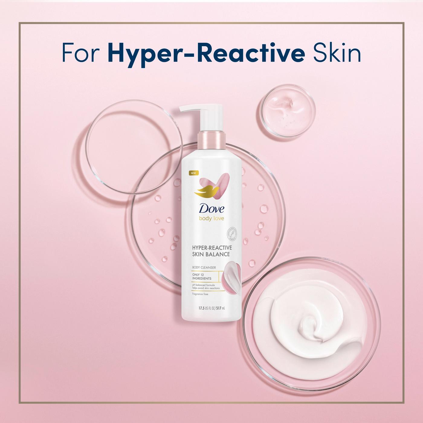 Dove Body Cleanser - Hyper-Reactive Skin Balance; image 2 of 10