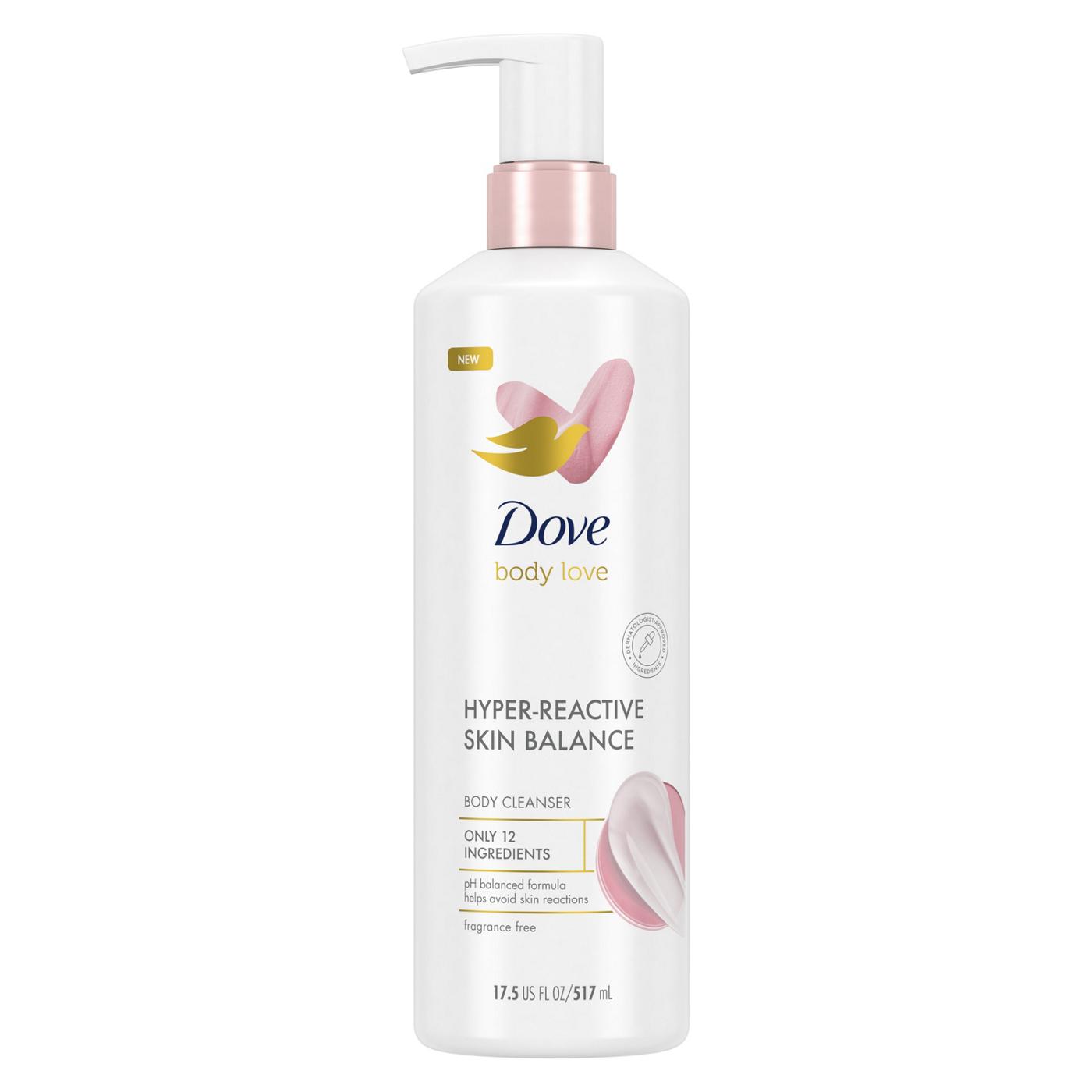 Dove Body Cleanser - Hyper-Reactive Skin Balance; image 1 of 10
