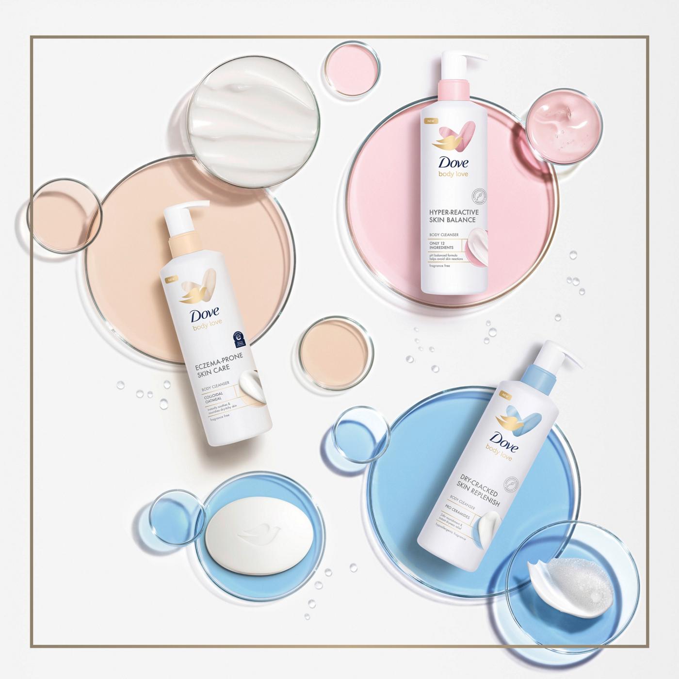 Dove Body Cleanser HyperReactive Skin Balance Shop Body wash at HEB