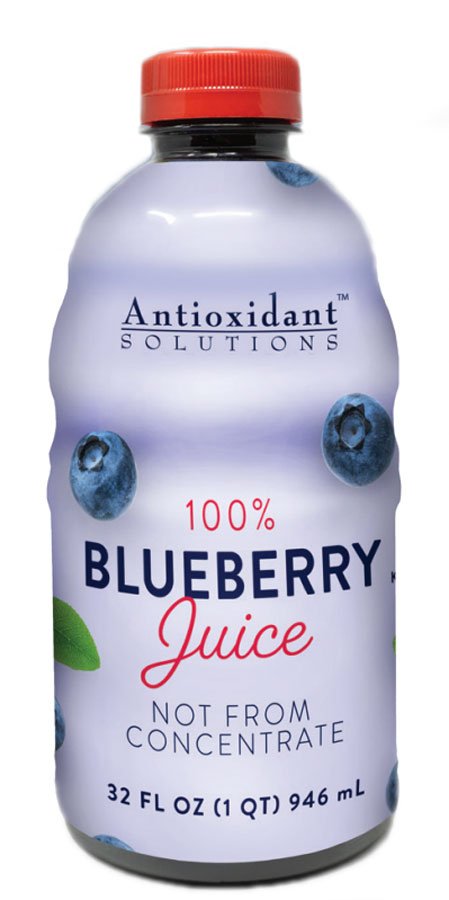 Antioxidant Solutions Blueberry Juice, 32.00 fl oz