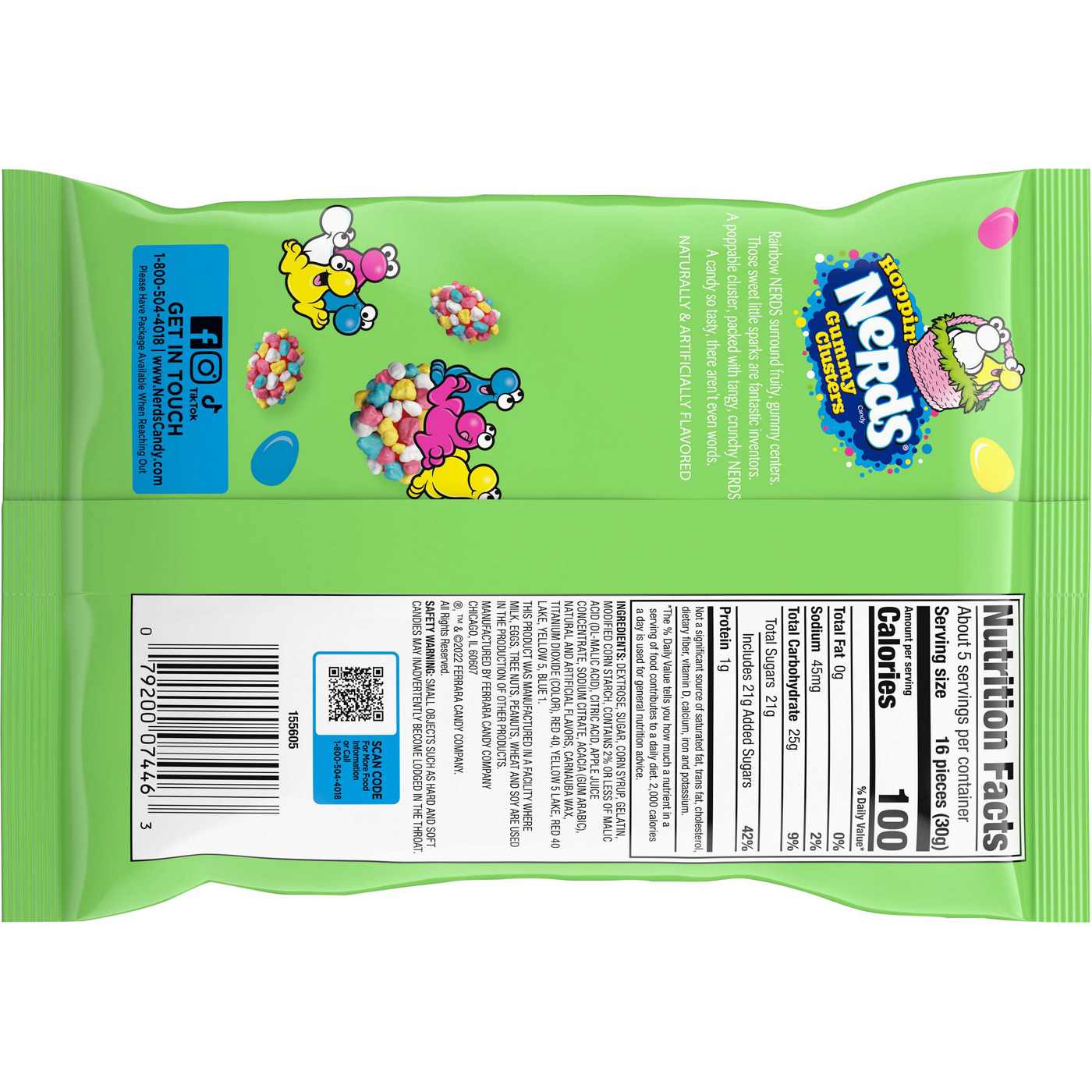 Nerds Gummy Clusters Easter Candy; image 3 of 3