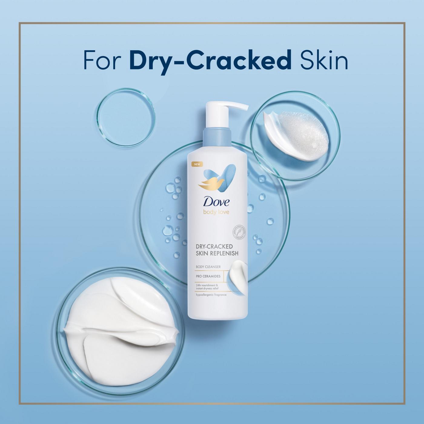 Dove Body Cleanser - Dry-Cracked Skin Replenish; image 9 of 10