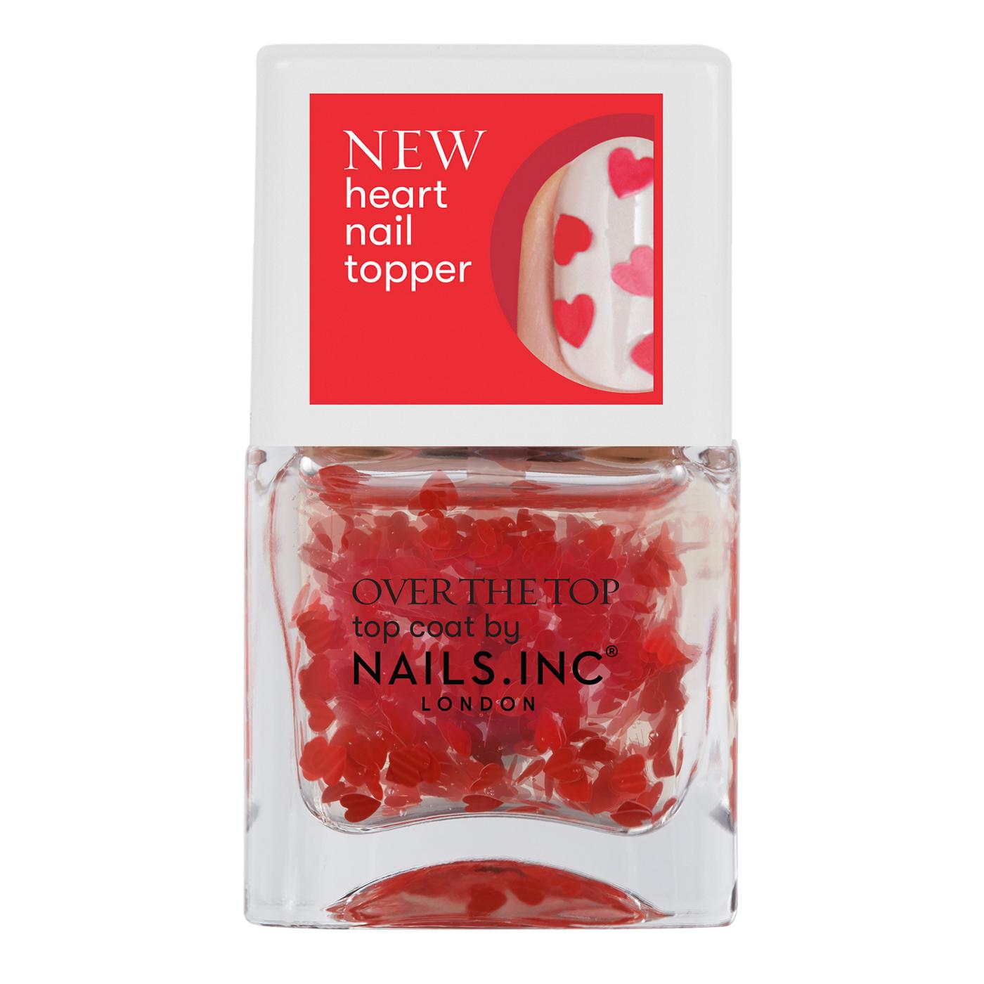 Nails.INC Heart Topper Nail Polish - Loving In London; image 1 of 3