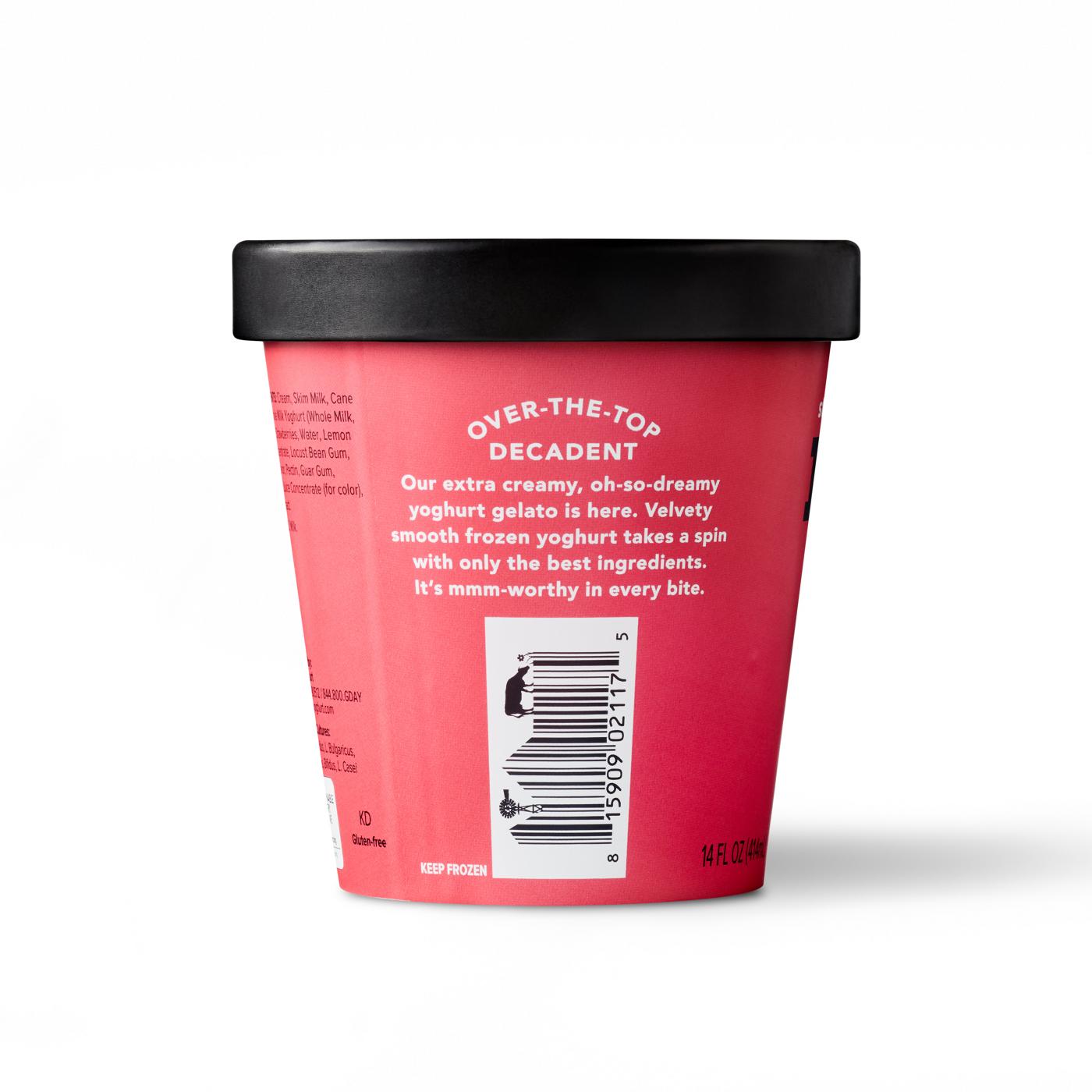 Noosa Strawberries & Cream Frozen Yoghurt Gelato Shop Ice cream at HEB