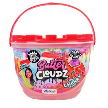 Compound Kings Butter Cloudz Silky Buttery Slime - Grape or Cherry Scented, 13.4 oz