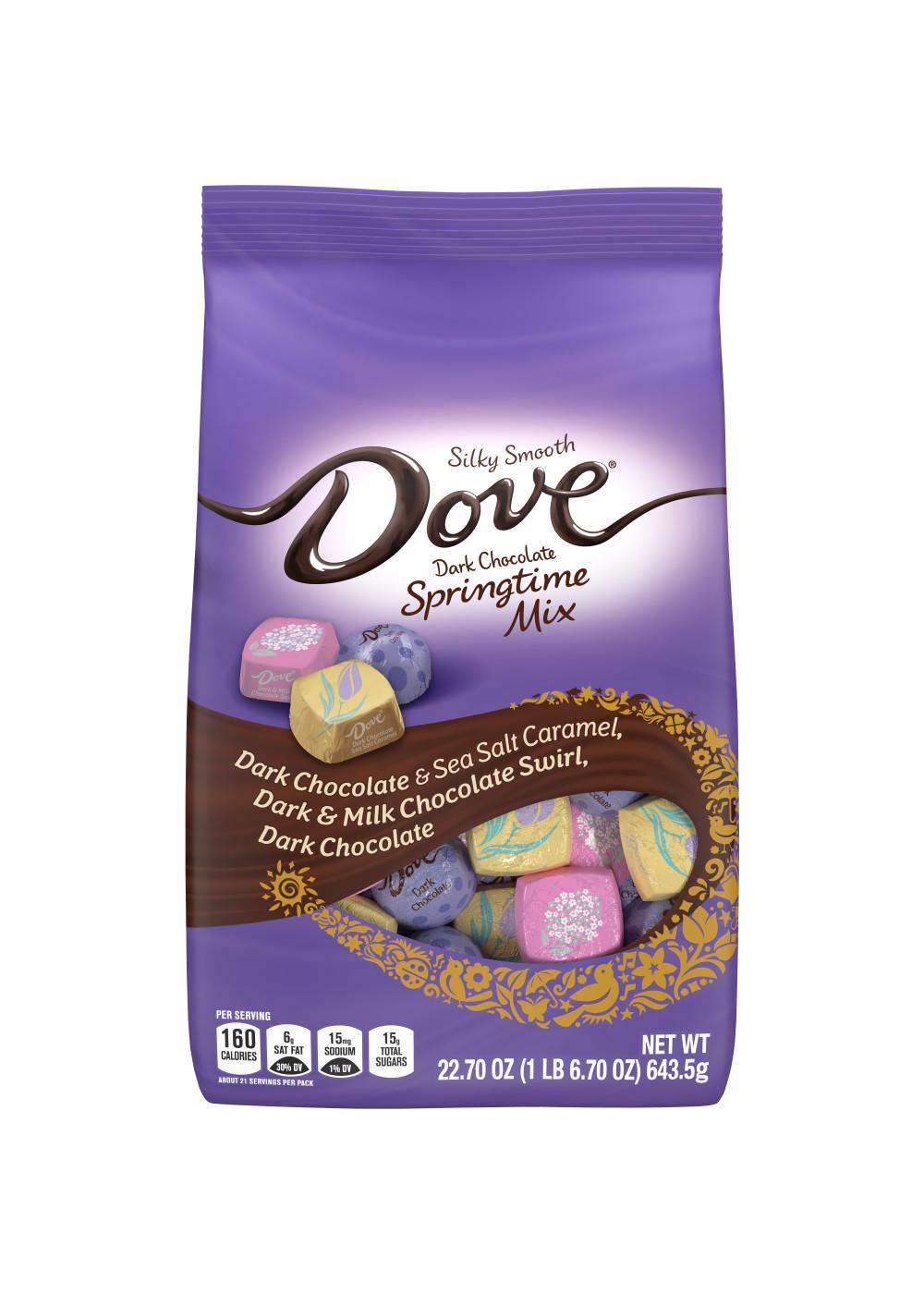 Dove Dark Chocolate Springtime Mix Easter Candy; image 1 of 7