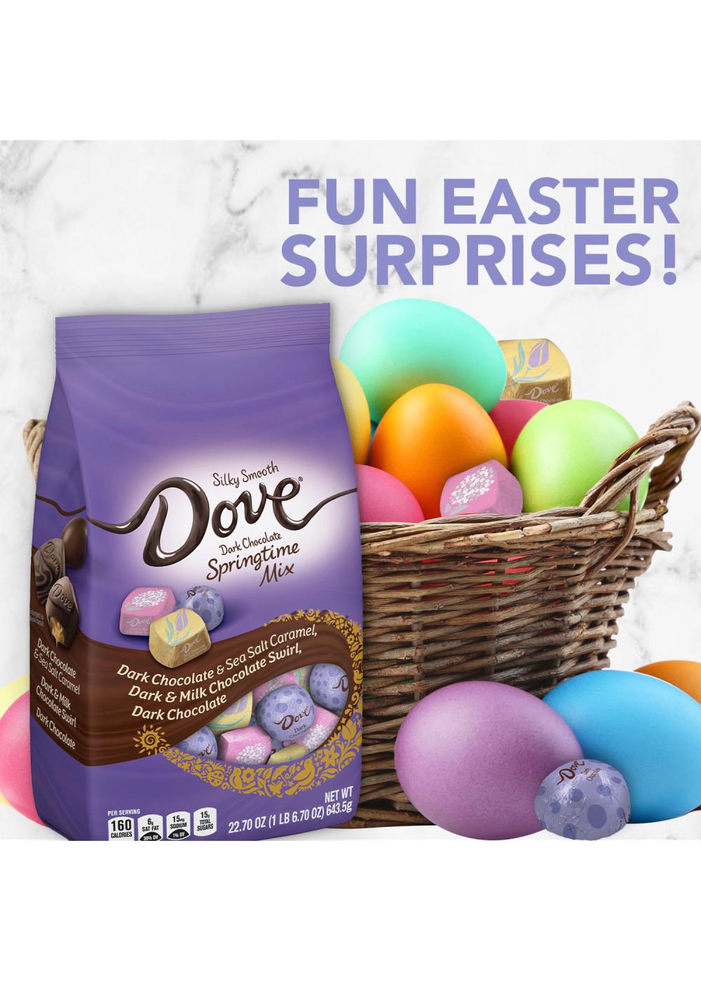 Dove Dark Chocolate Springtime Mix Easter Candy; image 5 of 7