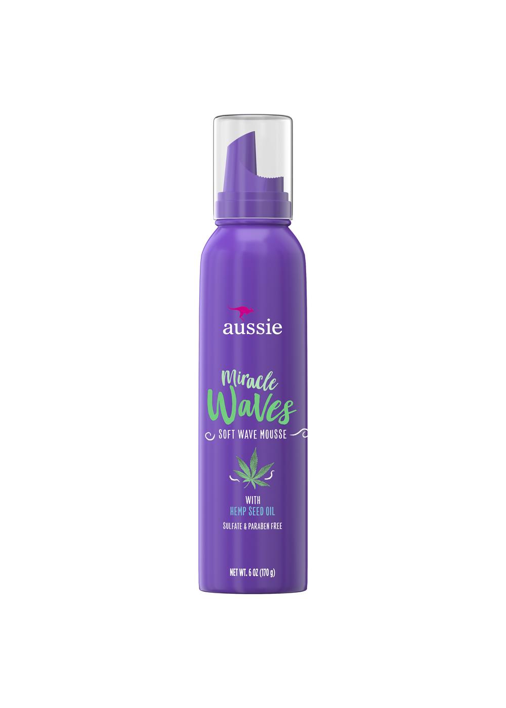 Aussie Miracle Waves Soft Wave Mousse; image 1 of 9
