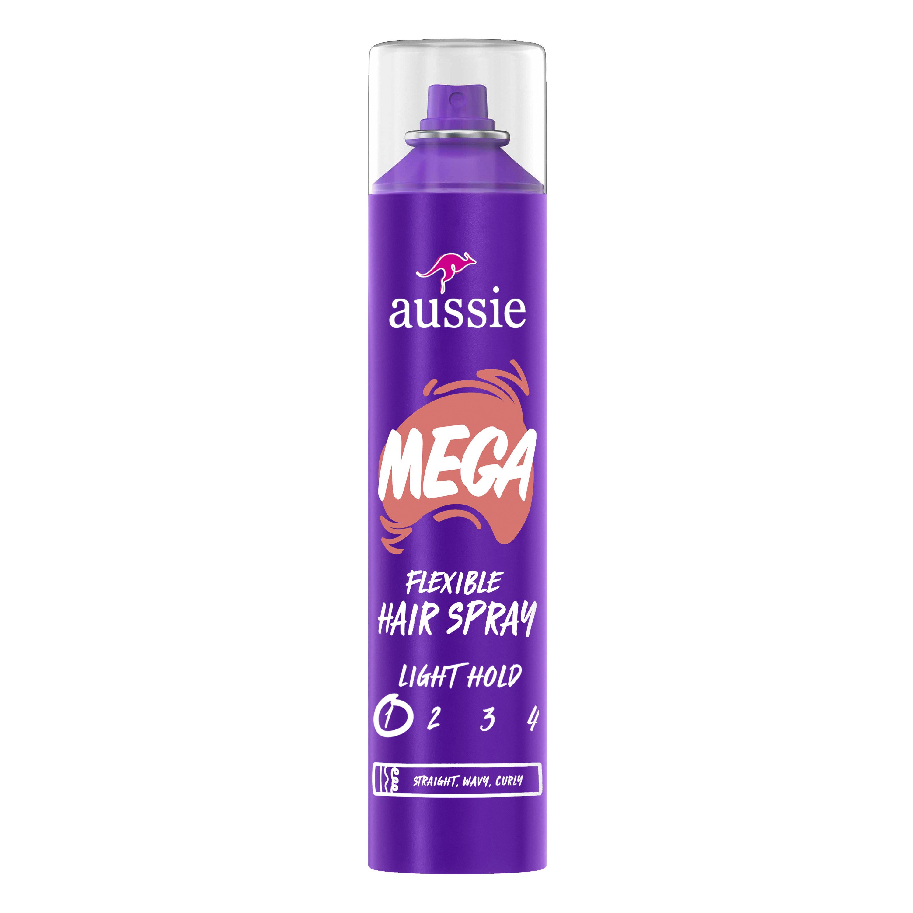 Aussie Mega Flexible Hair Spray Shop Styling products & treatments at