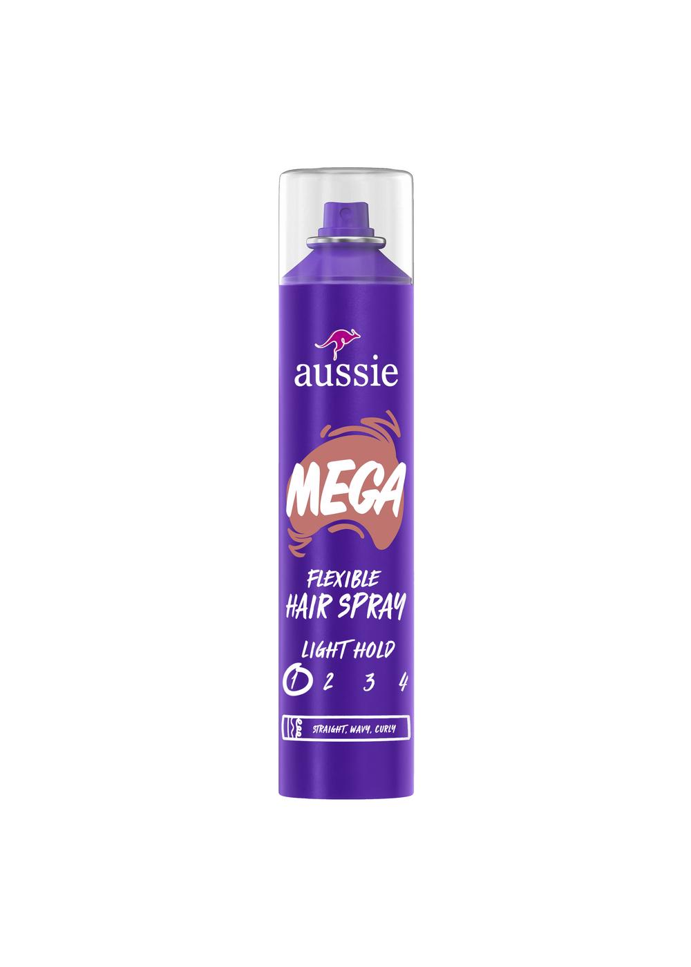 Aussie Mega Flexible Hair Spray; image 3 of 10