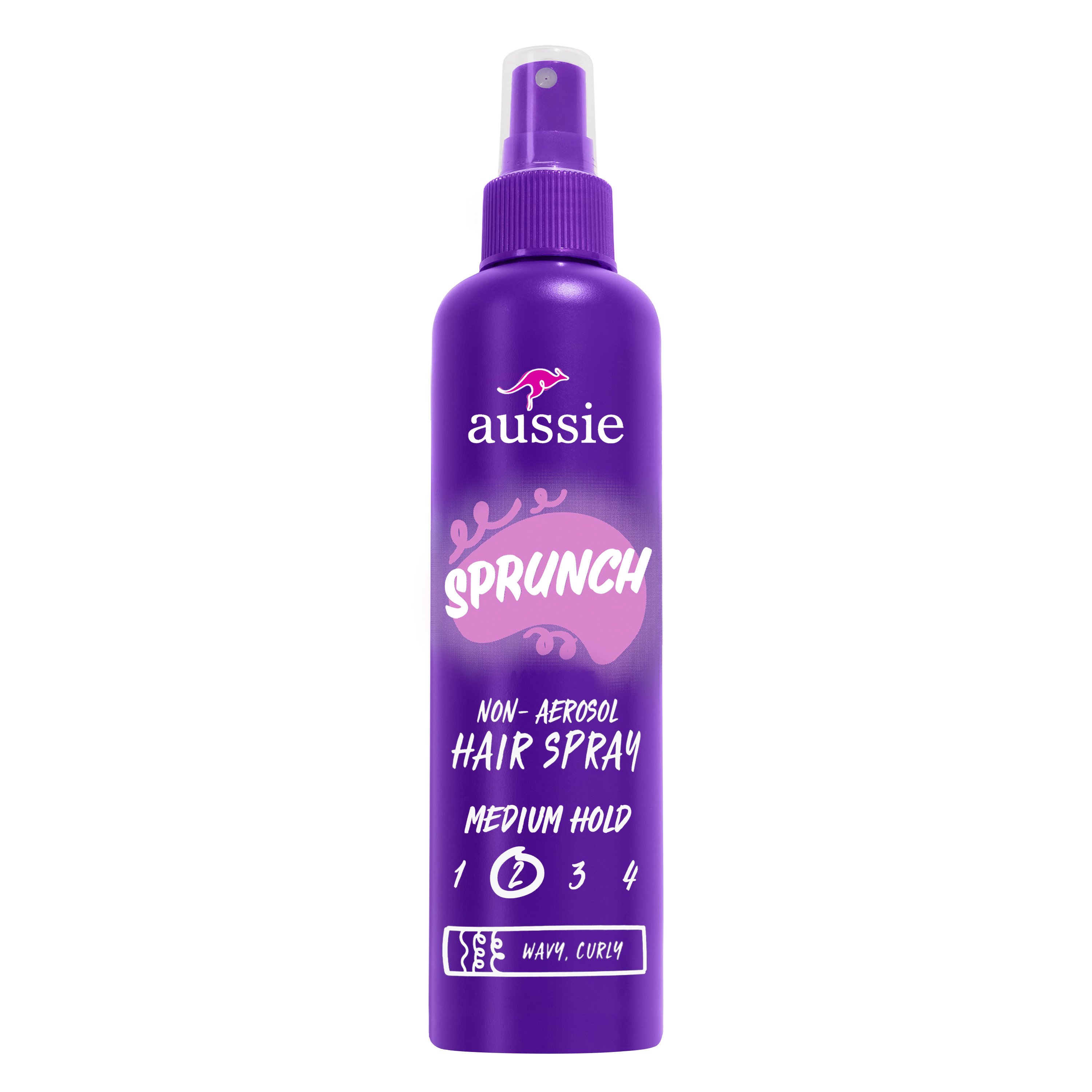 Aussie Sprunch NonAerosol Hair Spray Shop Styling products