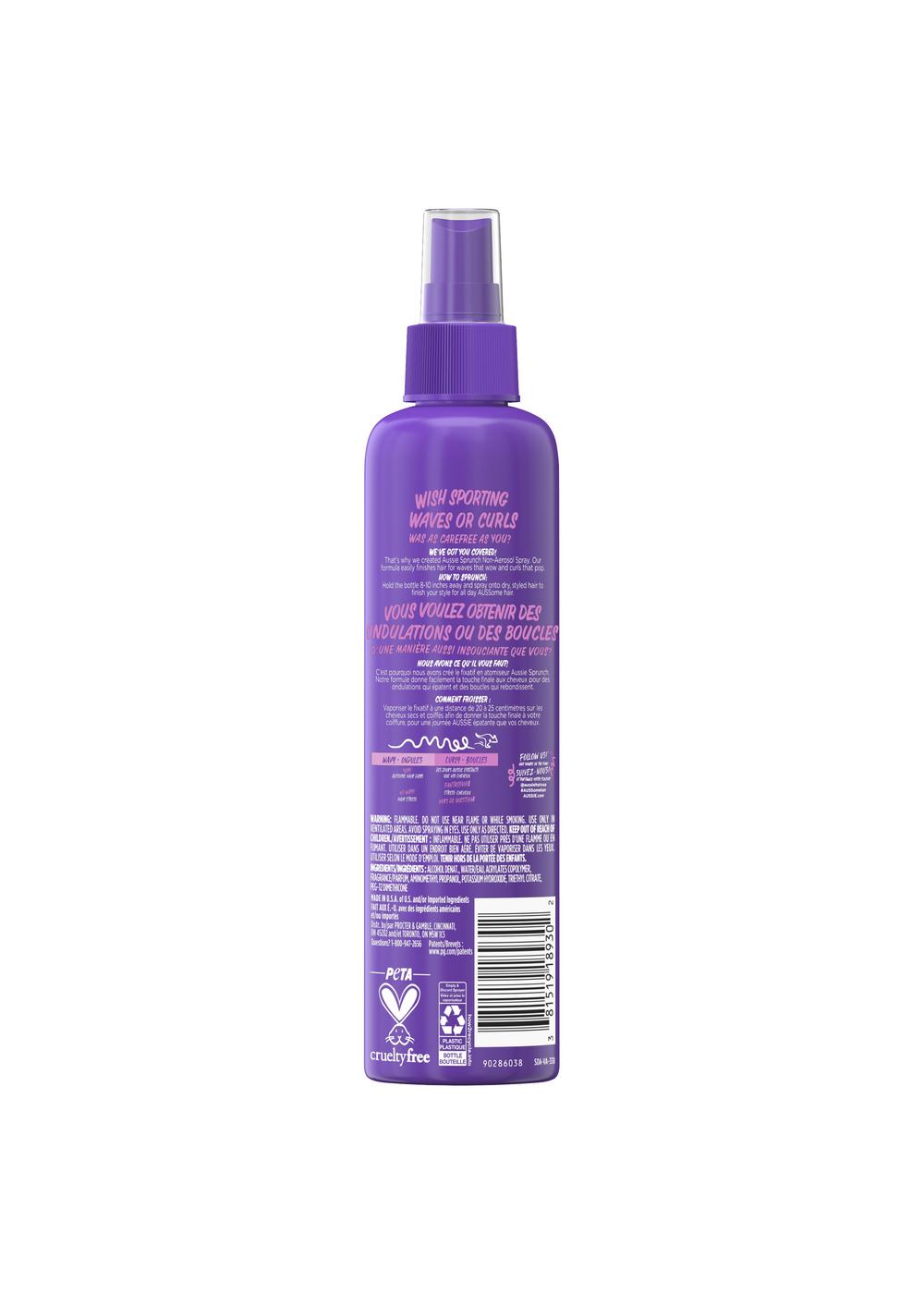 Aussie Instant Freeze Non-aerosol Hairspray 8.5 Oz Spray Bottle for sale  online