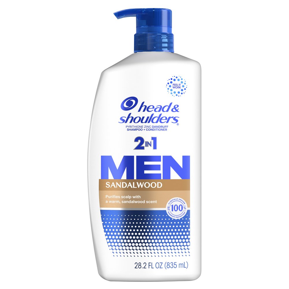 mager Spytte Ko Head & Shoulders Men 2 in 1 Dandruff Shampoo + Conditioner - Sandalwood -  Shop Shampoo & Conditioner at H-E-B