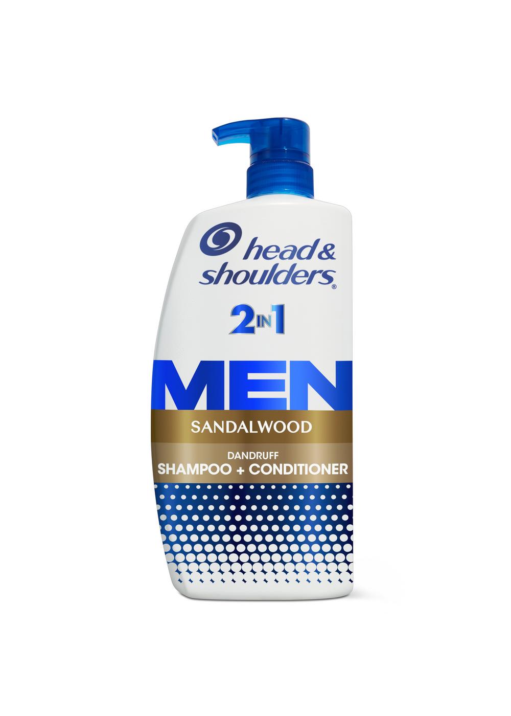 Head & Shoulders 2 in 1 Men Dandruff Shampoo + Conditioner - Sandalwood; image 4 of 11