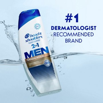 Head & Shoulders 2 in 1 Men Dandruff Shampoo + Conditioner - Sandalwood