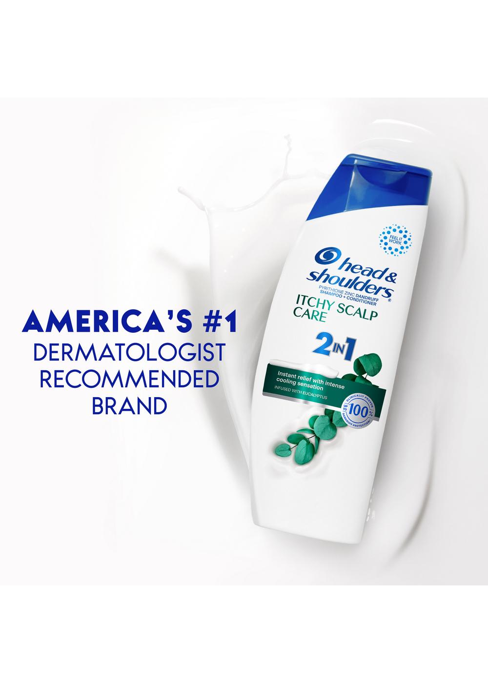Head & Shoulders Itchy Scalp Care 2in1 Dandruff Shampoo & Conditioner ; image 9 of 11