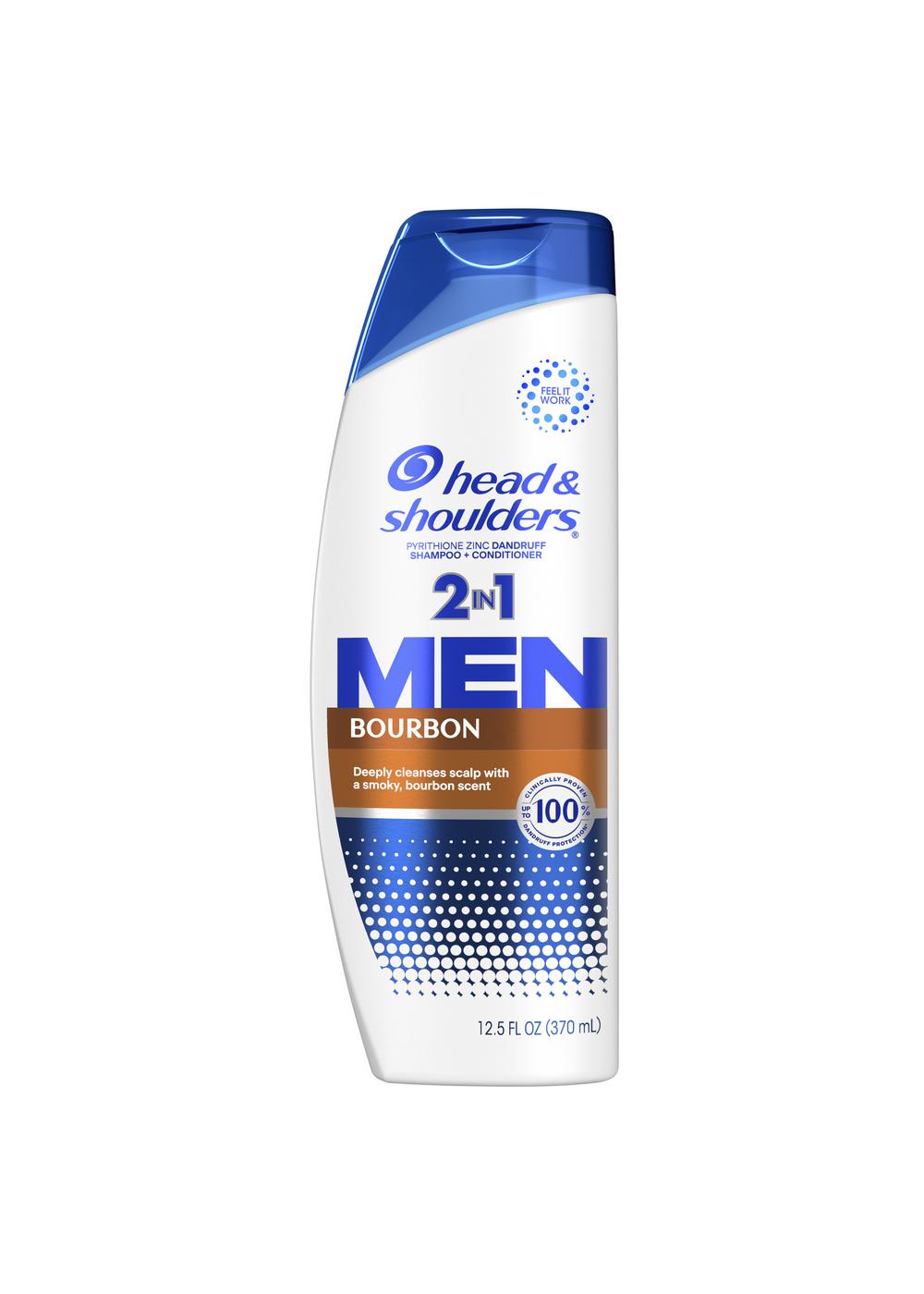 Head & Shoulders 2 in 1 Men Dandruff Shampoo + Conditioner - Bourbon; image 1 of 11