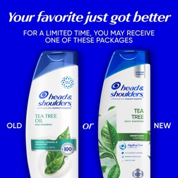 Head & Shoulders Tea Tree Oil Dandruff Shampoo