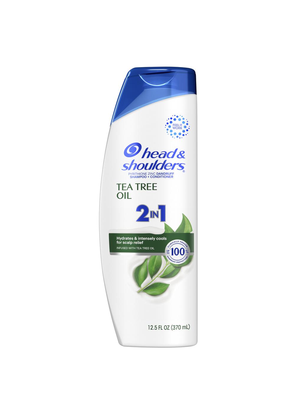 Head & Shoulders 2 in 1 Dandruff Shampoo + Conditioner - Tea Tree Oil; image 1 of 11