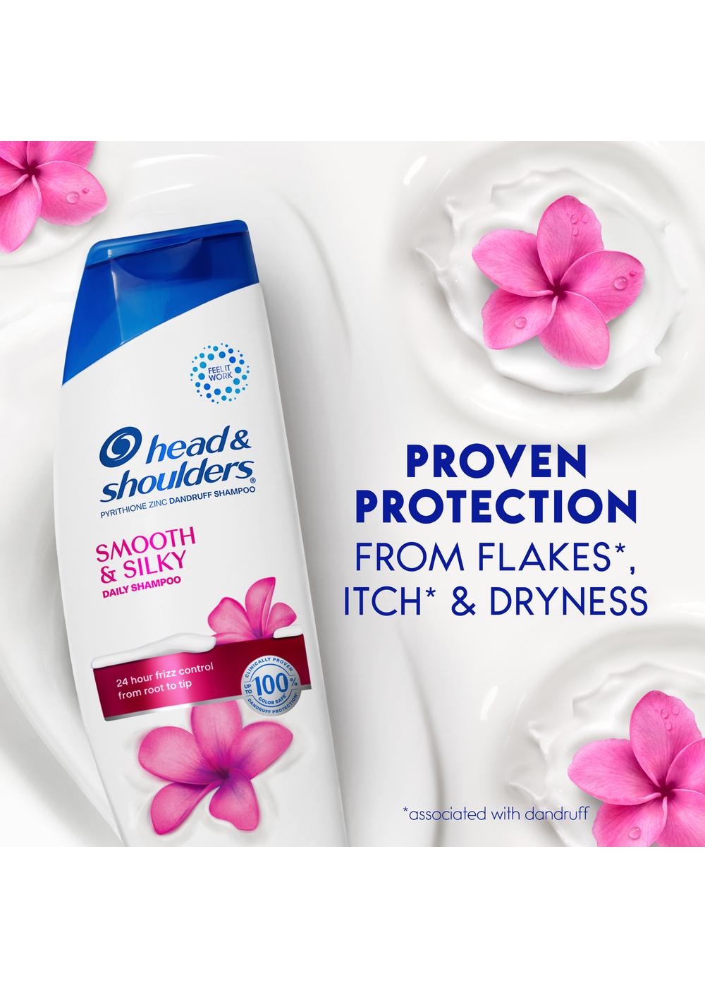 Head & Shoulders Dandruff Shampoo - Smooth & Silky; image 6 of 11