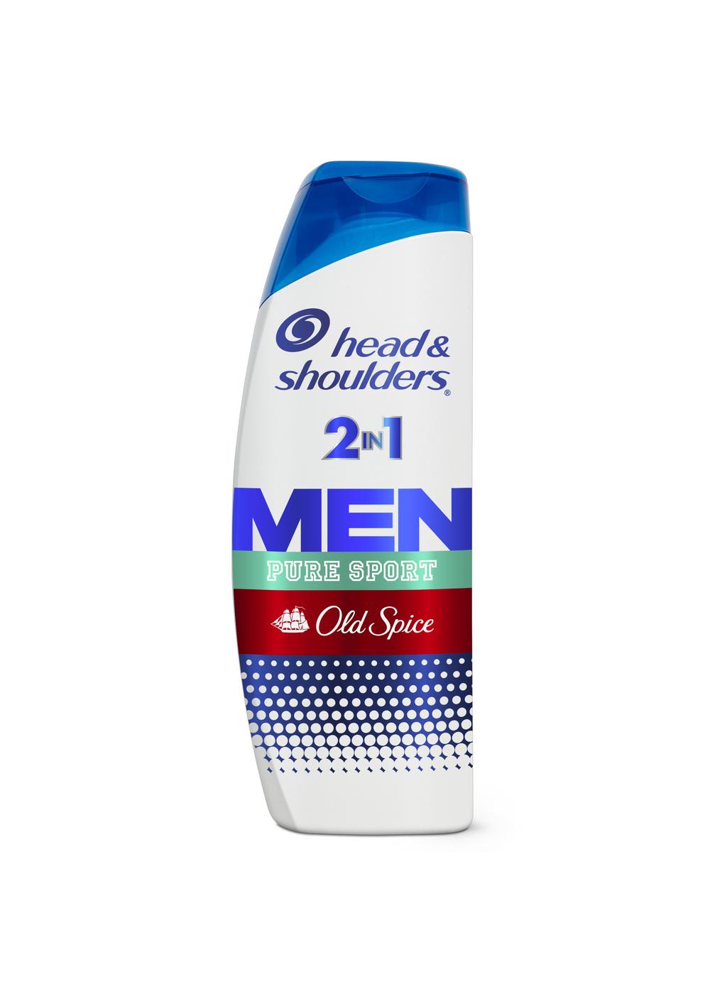 Head & Shoulders Old Spice Men 2 in 1 Dandruff Shampoo + Conditioner - Pure Sport; image 5 of 11