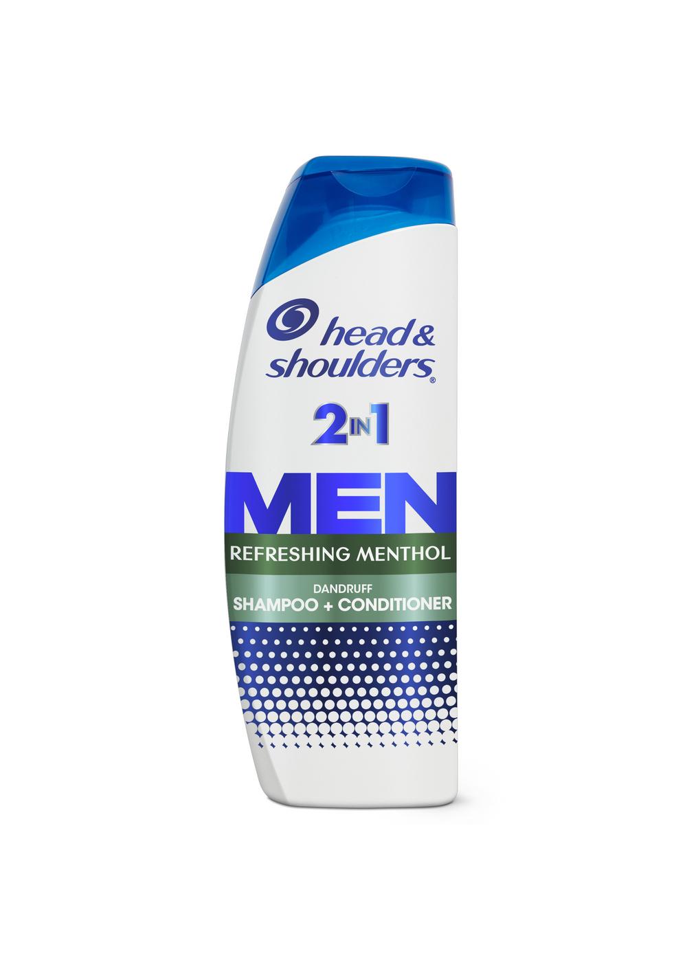 Head & Shoulders 2 in 1 Men Dandruff Shampoo + Conditioner - Refreshing Menthol; image 4 of 11