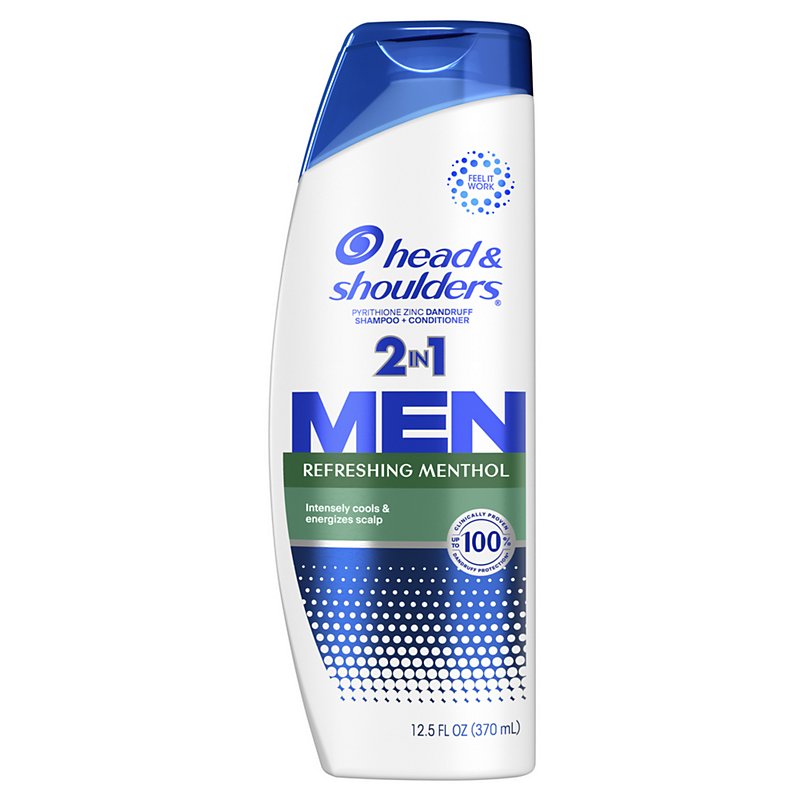 Head & Shoulders Men 2 in 1 Dandruff + Conditioner - Refreshing Menthol - Shop Hair at H-E-B