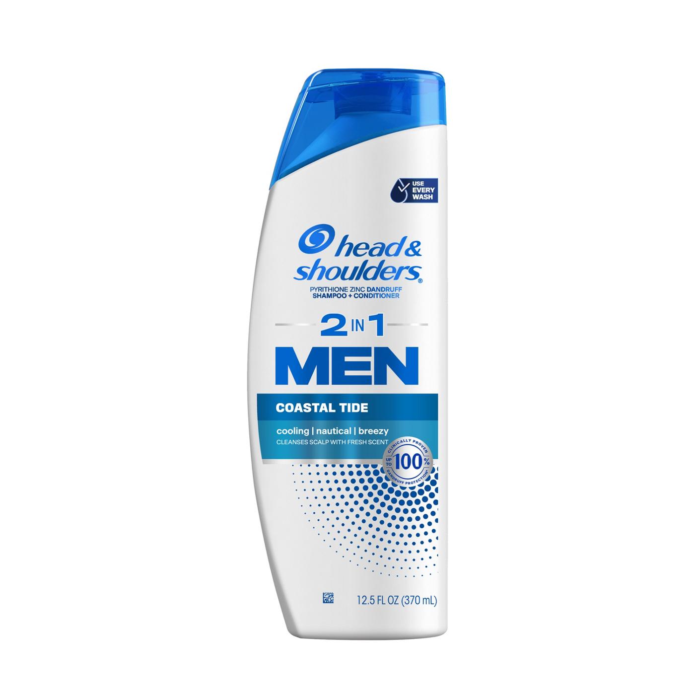 Head & Shoulders 2 in 1 Men Dandruff Shampoo + Conditioner - Coastal Tide; image 6 of 6