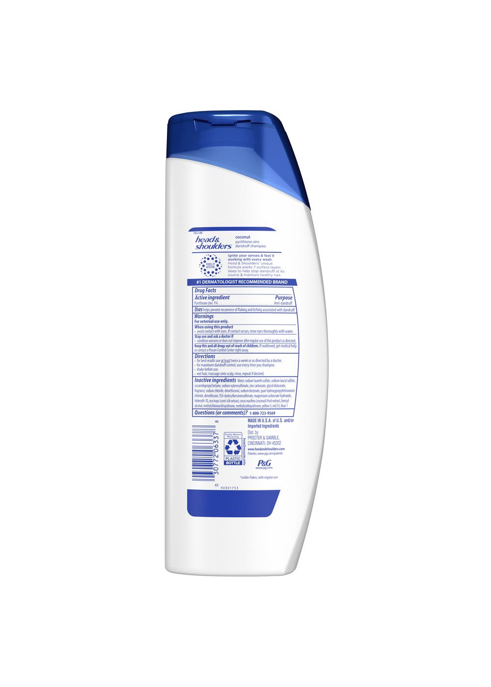 Head & Shoulders Dandruff Shampoo - Coconut; image 2 of 11