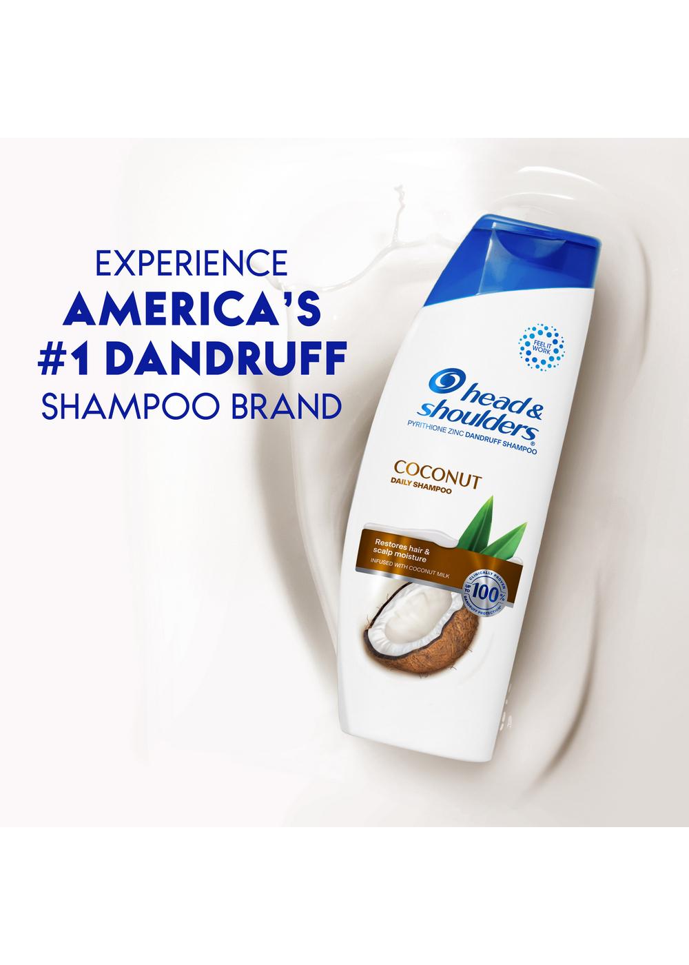 Head & Shoulders Dandruff Shampoo - Coconut; image 7 of 11